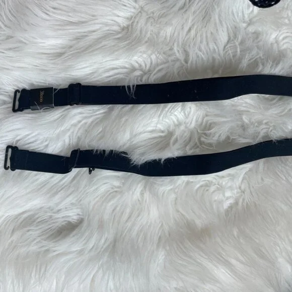 NWOT Victoria's Secret Strapless Black & White polkadot floral lace trim 38DDD - Picture 9 of 15